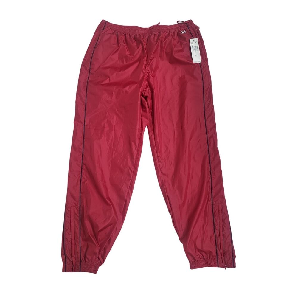 Vintage Lauren Ralph Lauren St Martin Windbreaker Pants in True Red - XL
